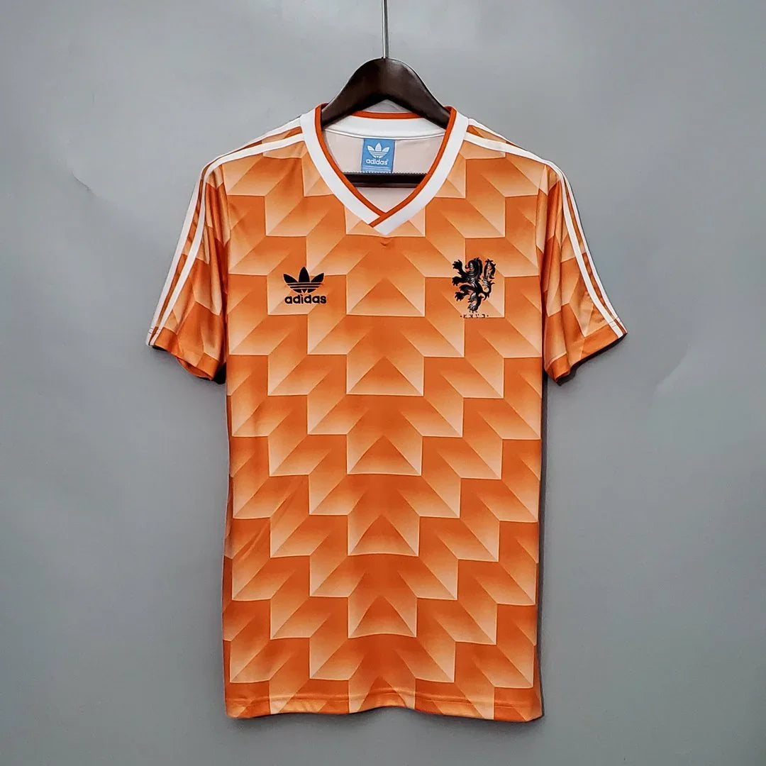 Netherlands 1988 Vintage Retro Training Jersey