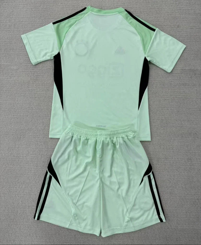 Ajax 25/26 Goalkeeper Kids Green Jersey Set