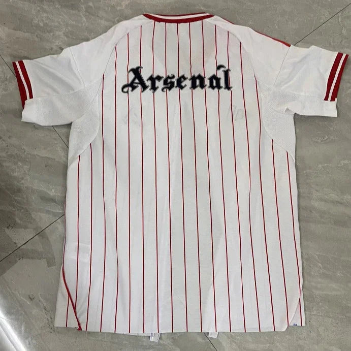 Arsenal 25/26 Baseball Jersey (Team Name Sewn)