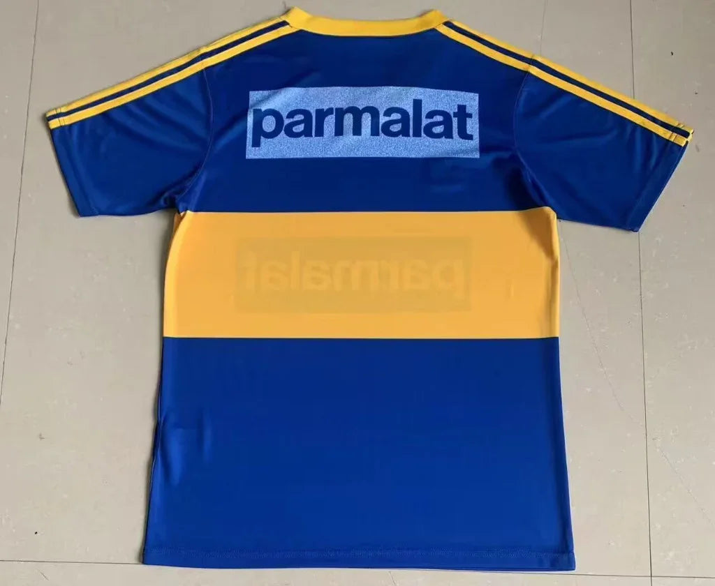 Boca Juniors 1992 Vintage Retro Blue Jersey