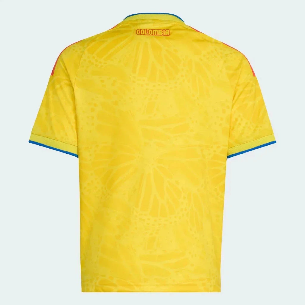 Colombia 2026 Yellow World Cup Home Youth Jersey