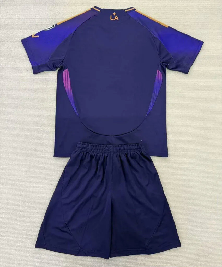 LA Galaxy 25/26 Away Purple Kids Kit