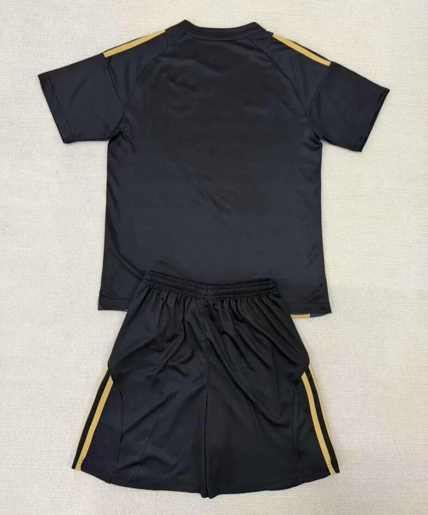 Los Angeles 25/26 Black Kids Jersey Set