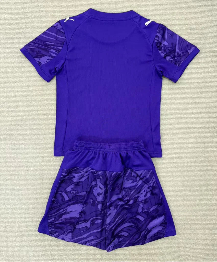 Marseille 25/26 Purple Goalkeeper Kids Kit