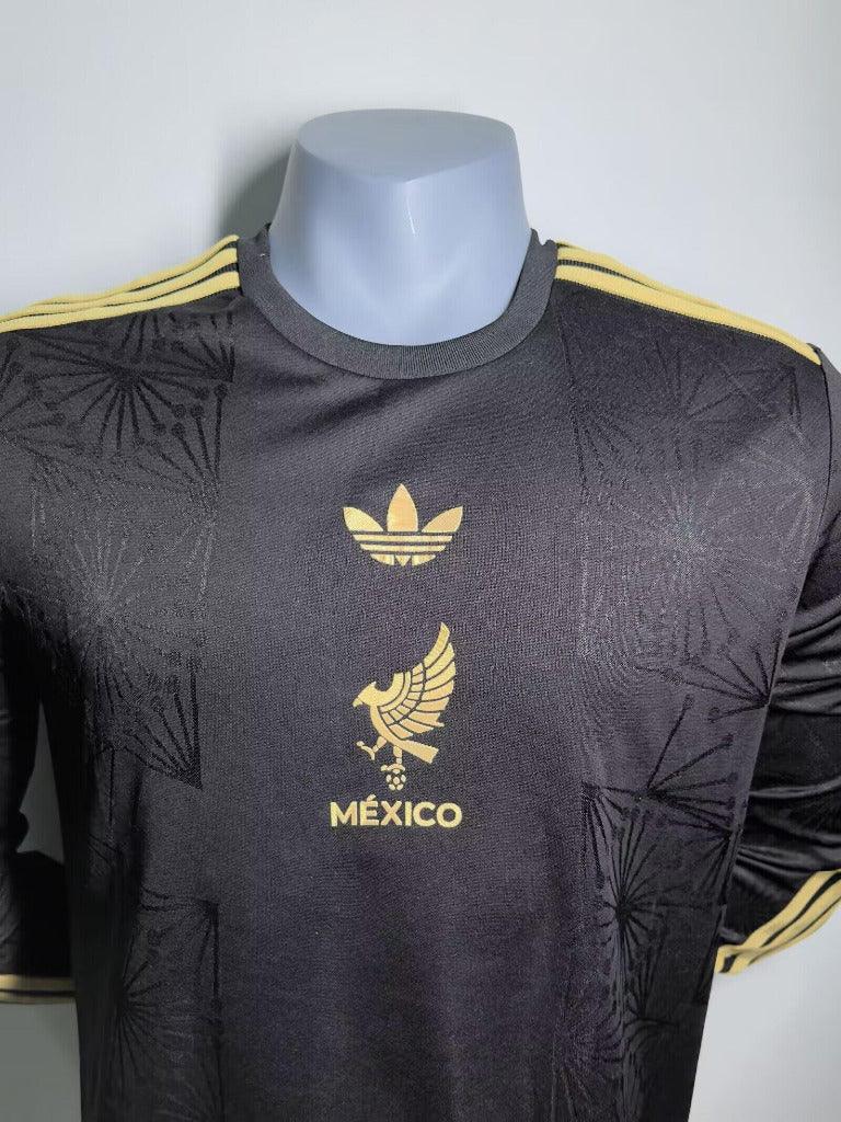 Mexico 25/26 Special Gold Cup Black Player Version Jersey