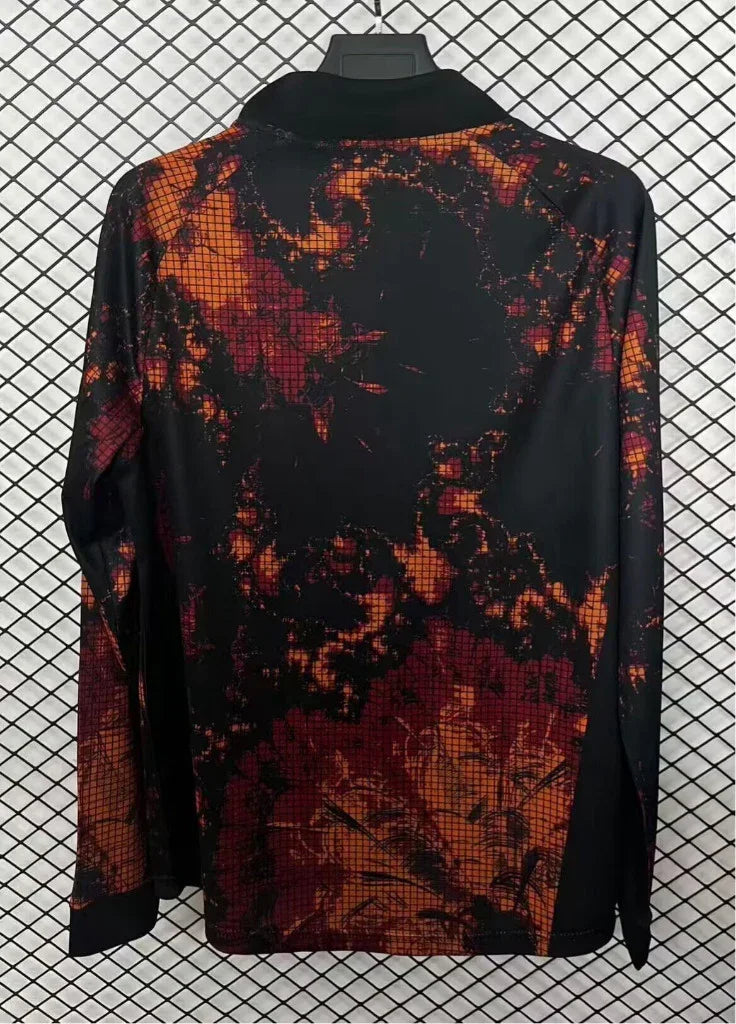 Netherlands 26/27 Hollywood Black Goalkeeper Long Sleeve Jersey