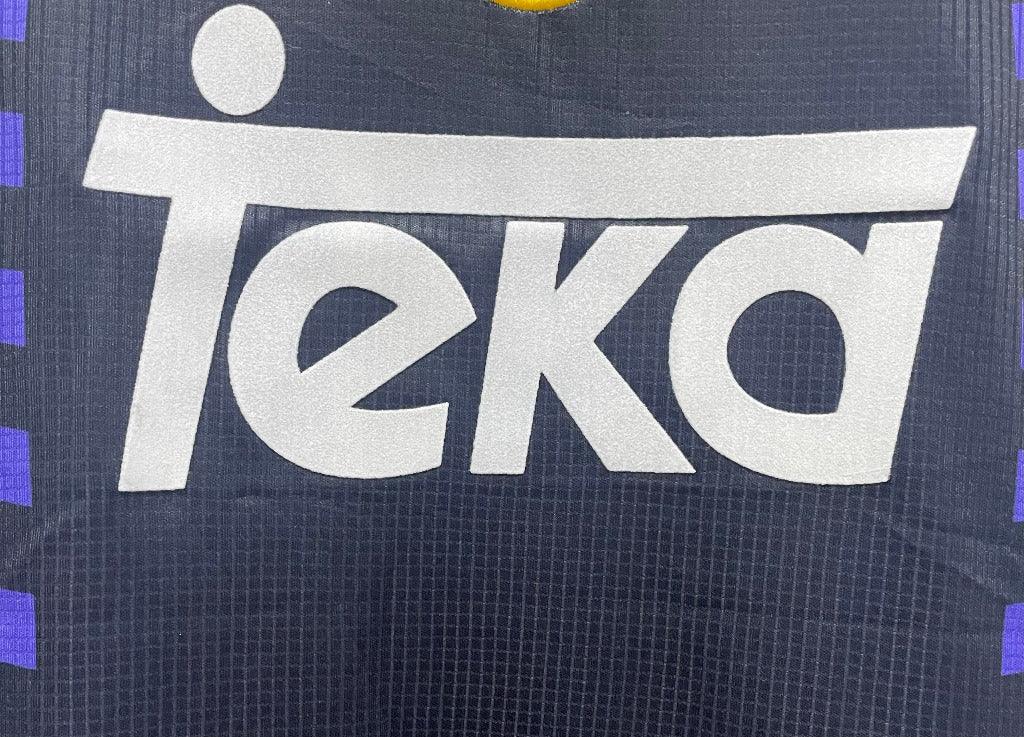 Real Madrid 1997/98 Vintage Retro Second Away Game Jersey