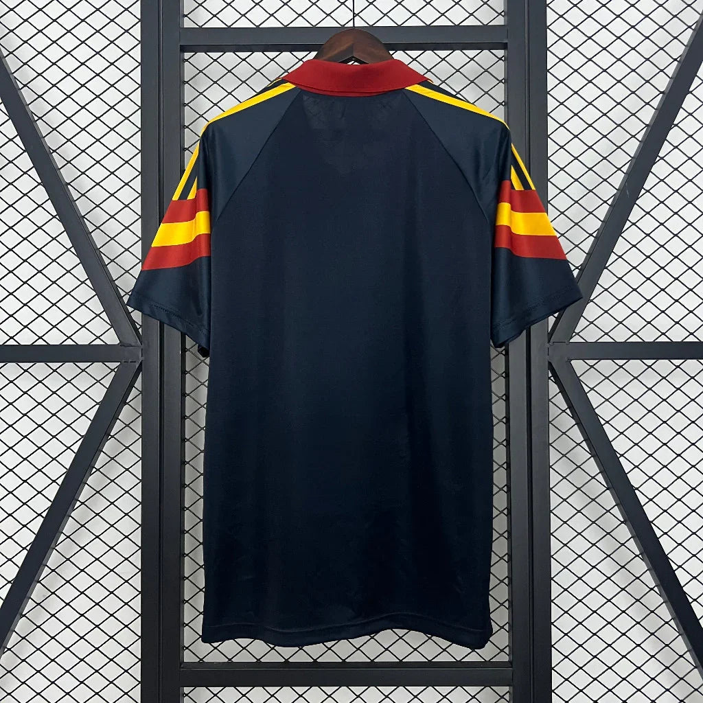 Roma 1991/92 Vintage Retro Black Third Away Jersey
