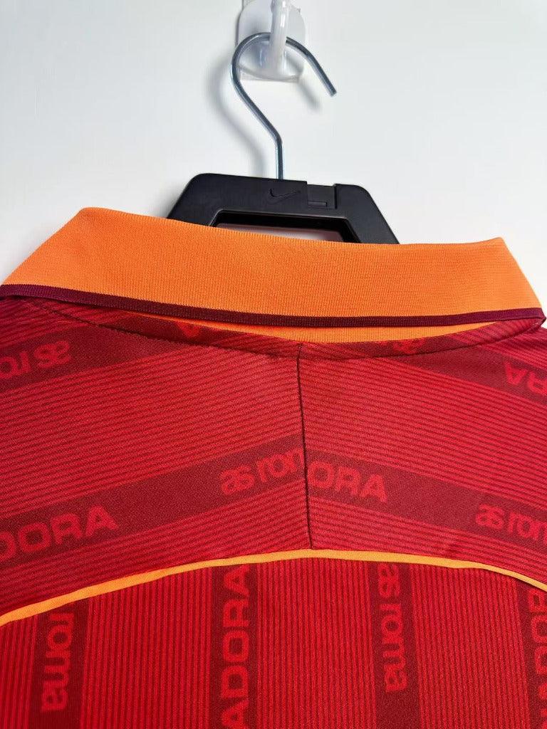 Roma 1999/00 Vintage Retro Home Jersey