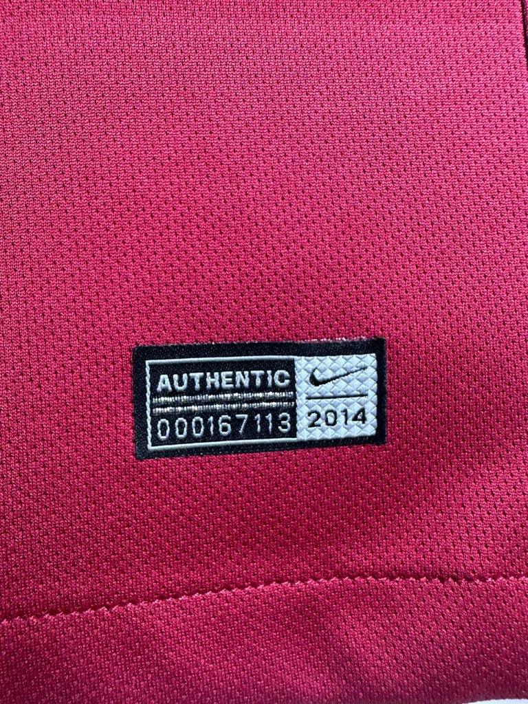 Roma 2014/15 Vintage Retro Home Jersey