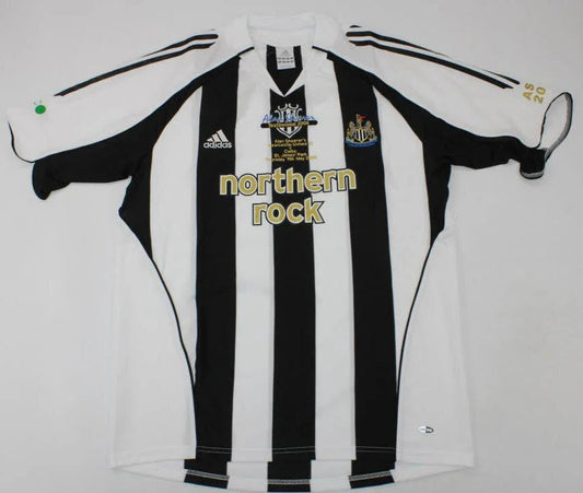Newcastle 2006/07 Vintage Alan Shearer Testimonial Home Retro Jersey