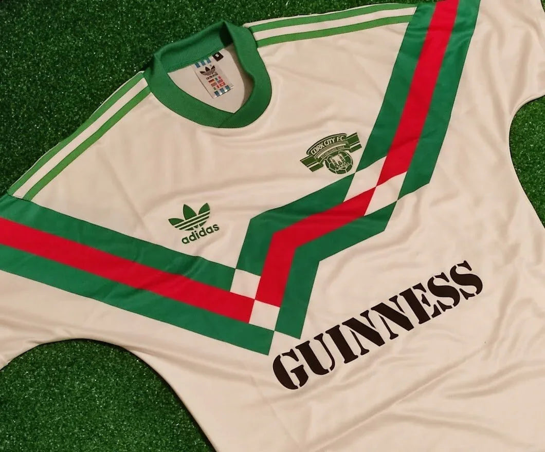 Cork City 1988/89 Retro White/Green Home Jersey