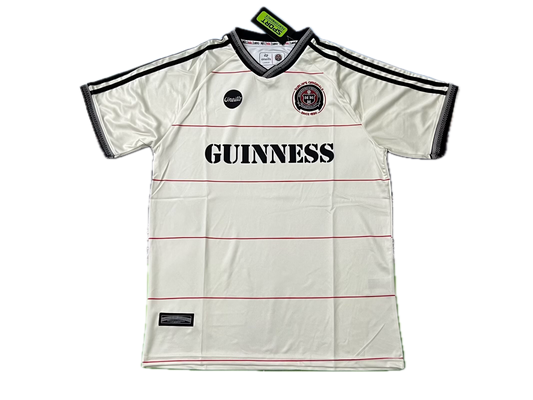 Bohemians x Guinness Retro Style Jersey (White)