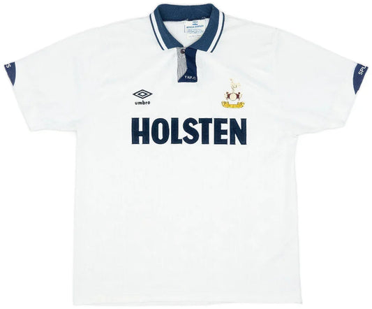 Tottenham Hotspur 1991/93 Vintage Retro Home Stadium Jersey
