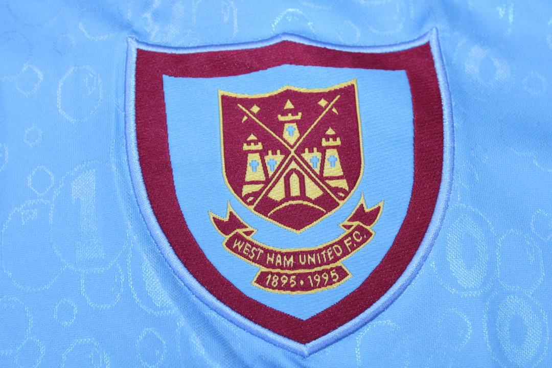 West Ham United 1995/97 Vintage Retro Away Jersey