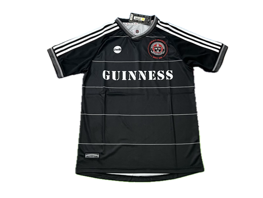 Bohemians x Guinness Retro Style Jersey (Black)