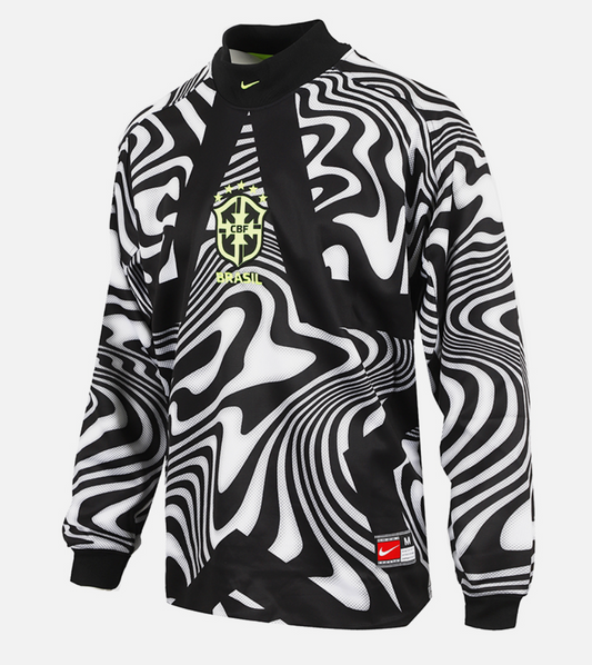 Brazil GK Black 2026 Long Sleeve Issue Kit