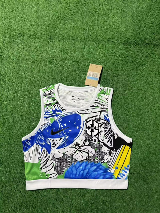 Brazil White Concept 25/26 Woman Crop Top Kit