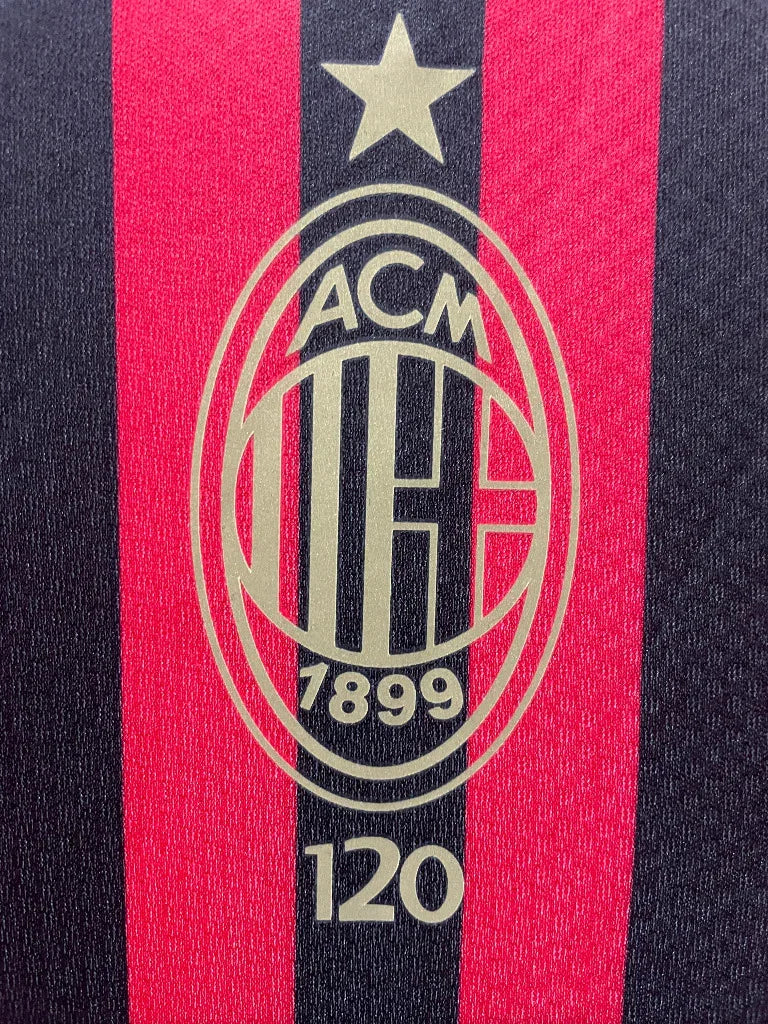 AC Milan 1899/2019 120th Anniversary Edition Home Jersey