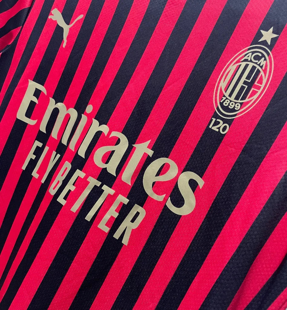 AC Milan 1899/2019 120th Anniversary Edition Home Jersey