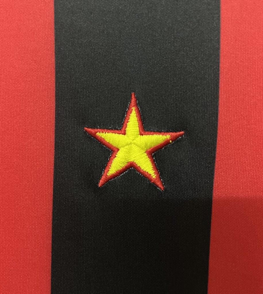 AC Milan 1990/91 Retro Red/Black Home Jersey