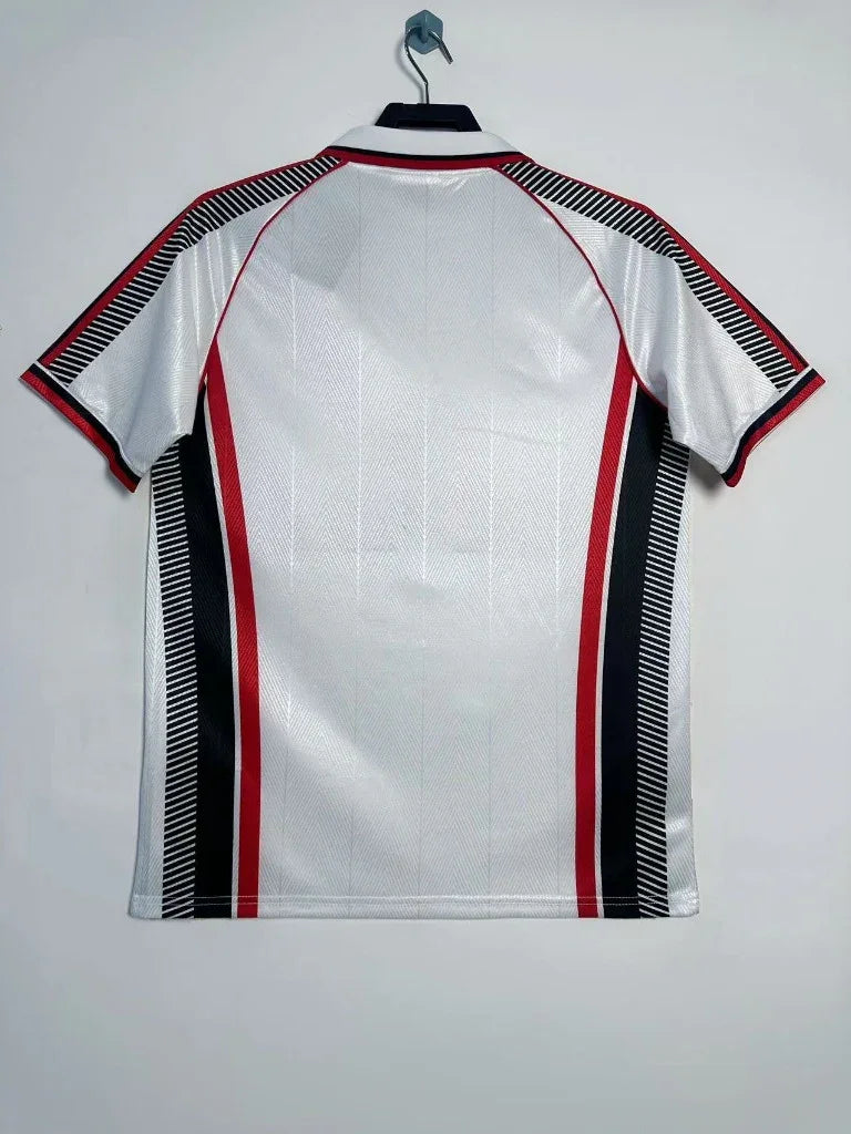 AC Milan 1997/98 Retro White/Red Away Jersey