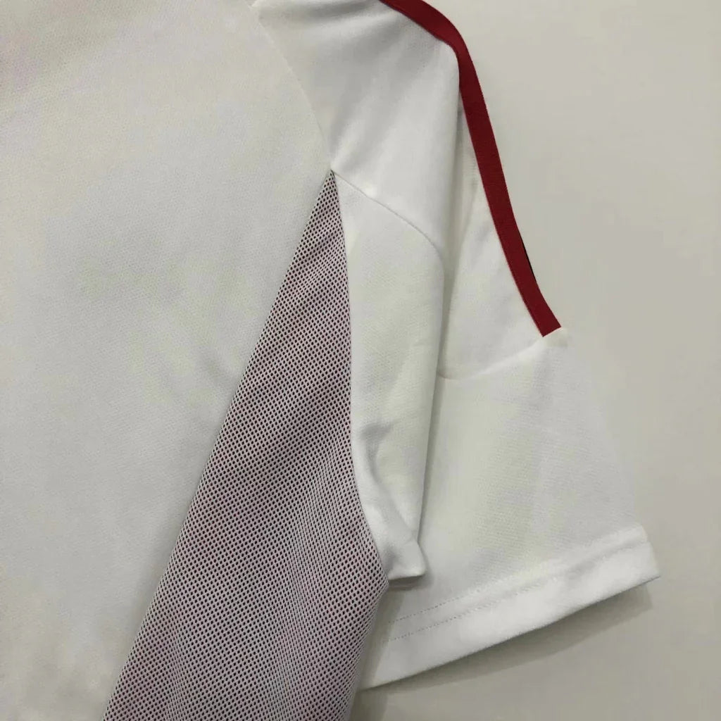 AC Milan 2002 Retro White Away Jersey