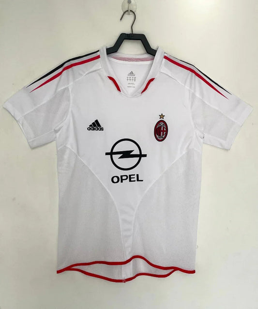 AC Milan 2004/05 Retro White Away Jersey