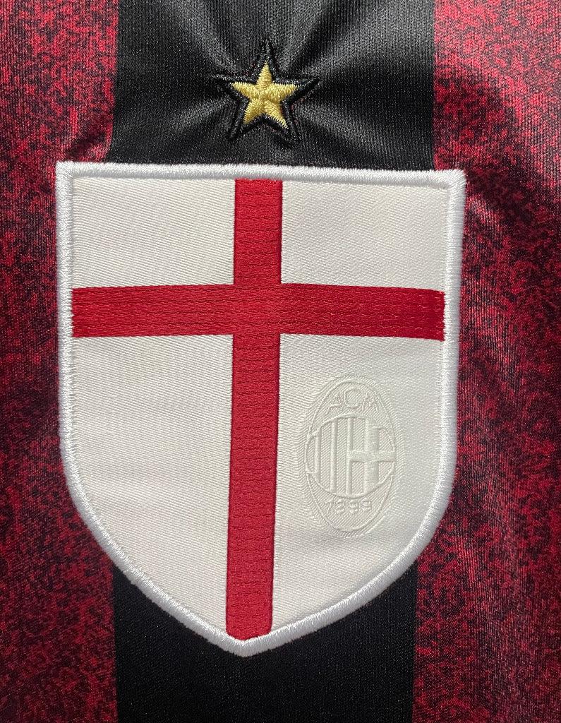 AC Milan 2015/16 Retro Red/Black Home Jersey