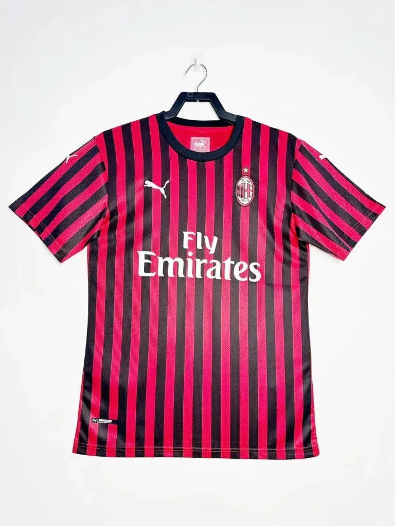 AC Milan 2019/20 Retro Red/Black Home Jersey