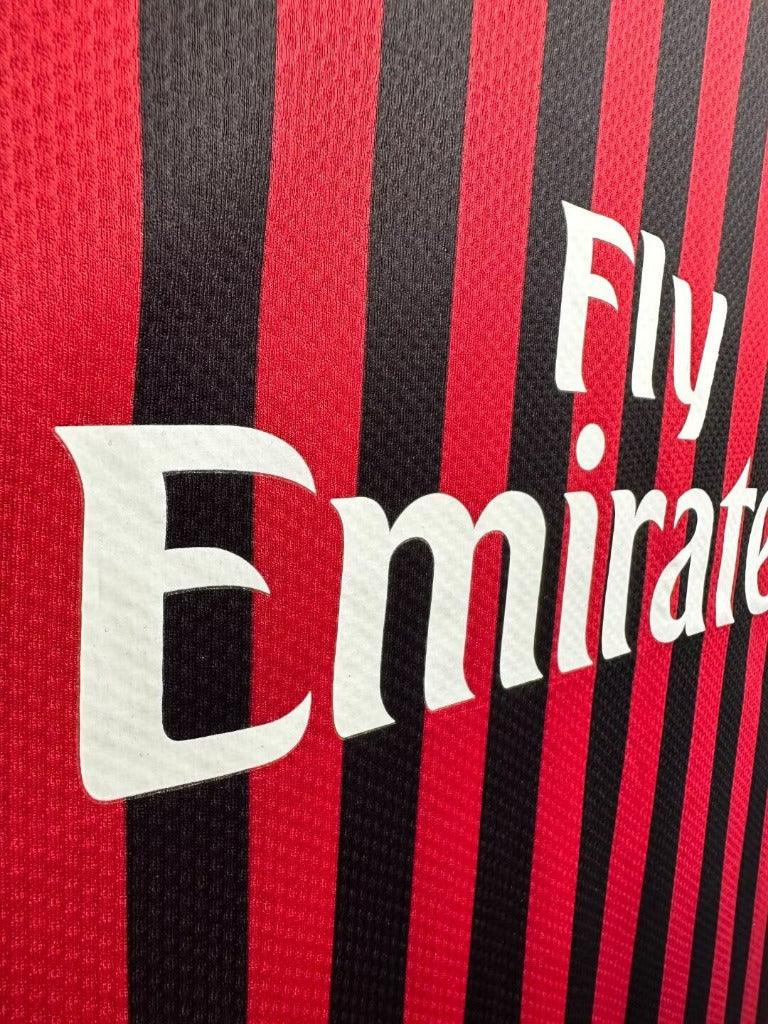 AC Milan 2019/20 Retro Red/Black Home Jersey