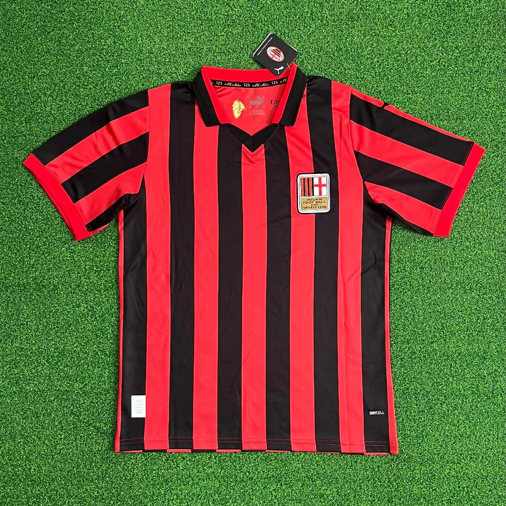 AC Milan 2025 125th Anniversary Red/Black Jersey