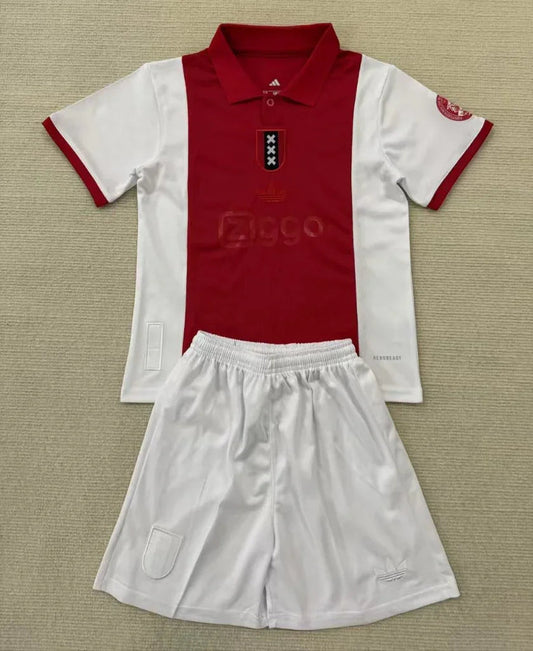 Ajax 25/26 100th Anniversary Kids Jersey Set
