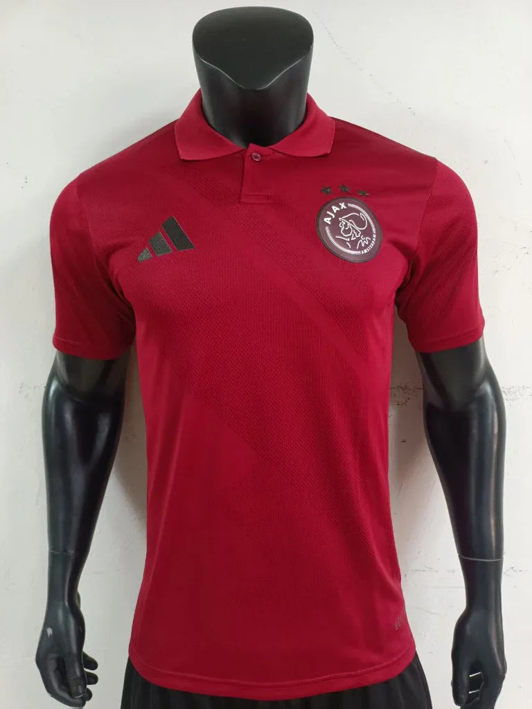 Ajax 25/26 Red Player Version Jersey