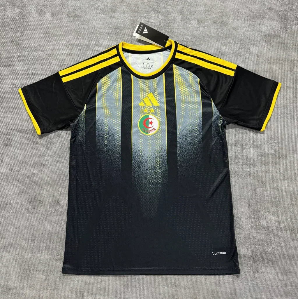 Algeria 2026 Black/Yellow Training Jersey