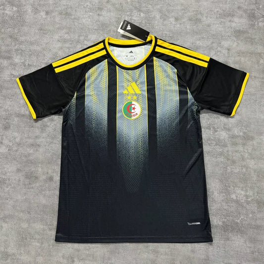 Algeria 2026 Black/Yellow Training Jersey