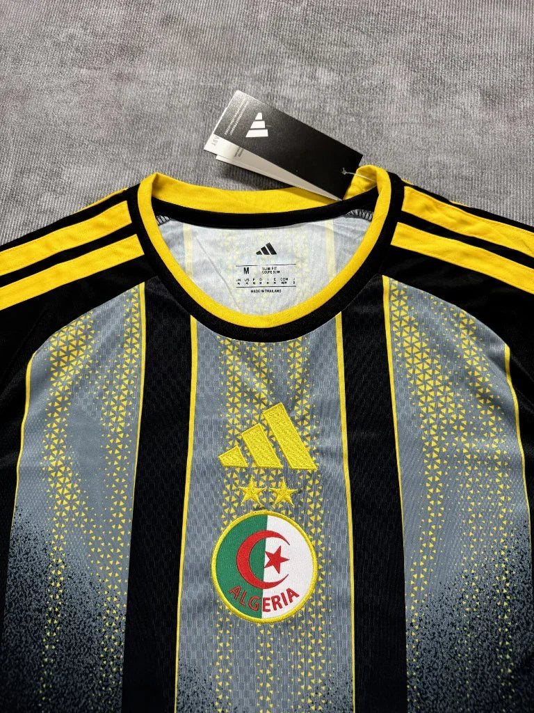 Algeria 2026 Black/Yellow Training Jersey