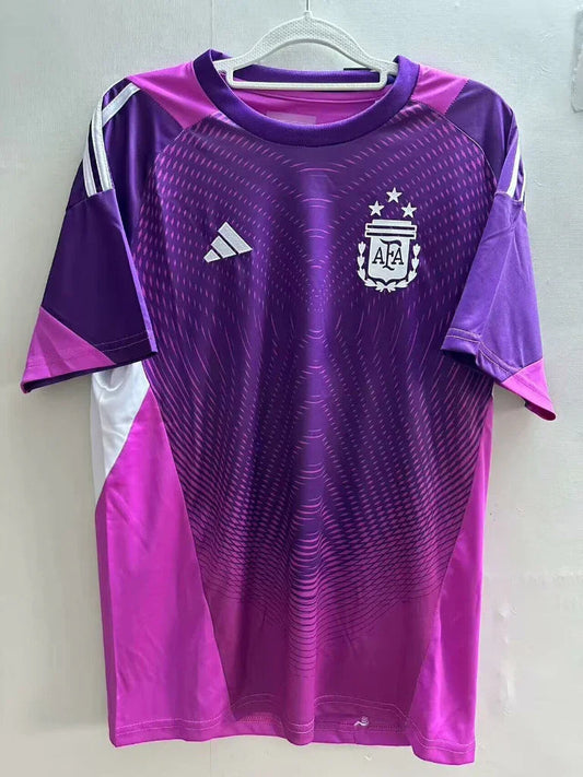Argentina 25/26 Pink/Purple Away Goalkeeper Jersey