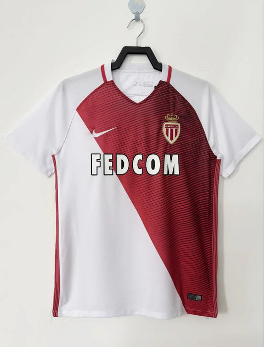 AS Monaco 2016/17 Vintage Retro Home Champions League Board Jersey