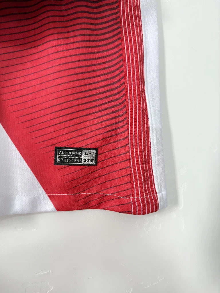 AS Monaco 2016/17 Vintage Retro Home Champions League Board Jersey