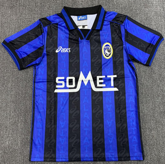 Atalanta 1996/97 Vintage Retro Blue Home Jersey