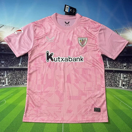 Athletic Club 25/26 Bilbao Goalkeeper Pink Jersey