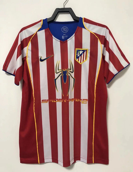Atletico Madrid 2004/05 Vintage Retro Home Jersey