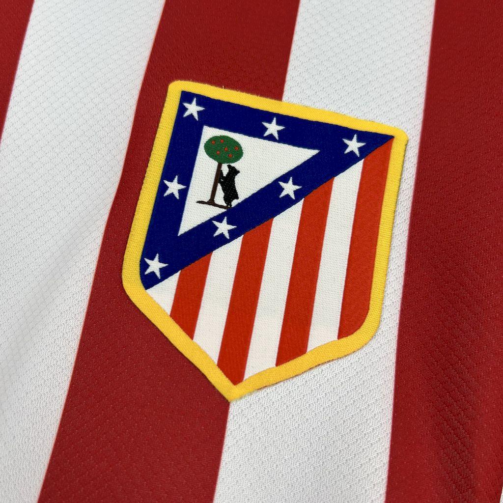 Atletico Madrid 25/26 Red White Stripe Home Jersey