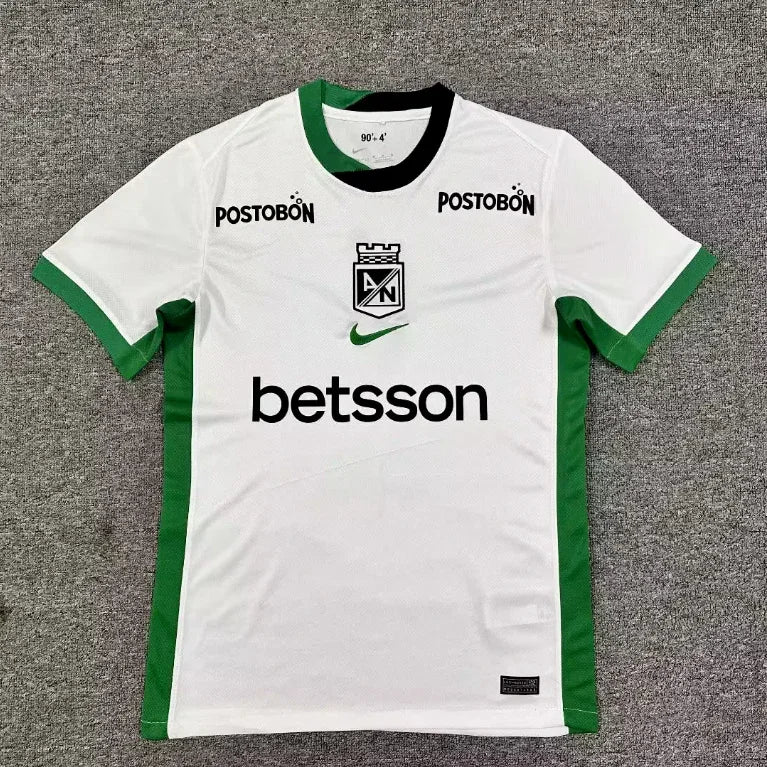 Atletico Nacional 26/27 White/Green Away Soccer Jersey