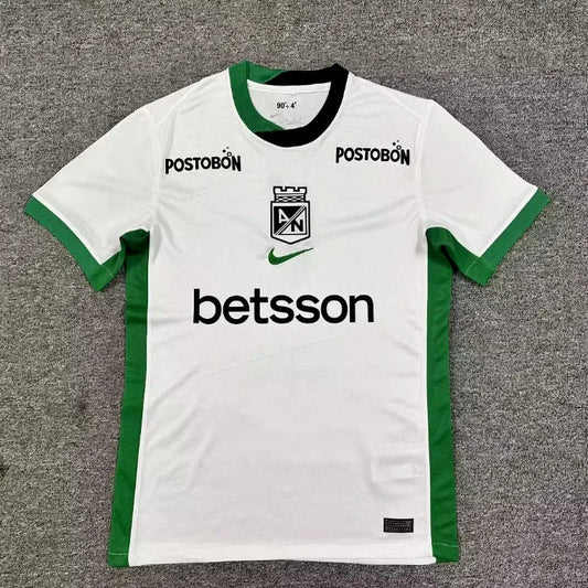 Atletico Nacional 26/27 White/Green Away Soccer Jersey