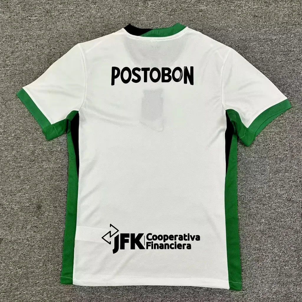 Atletico Nacional 26/27 White/Green Away Soccer Jersey