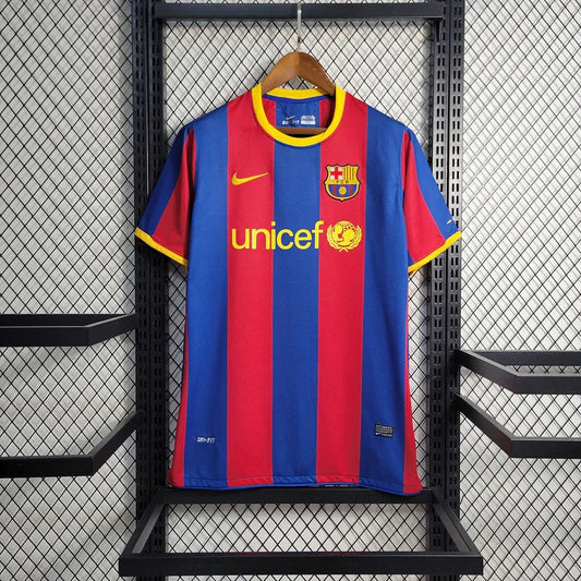 Barcelona 2010/11 Vintage Retro Home Jersey