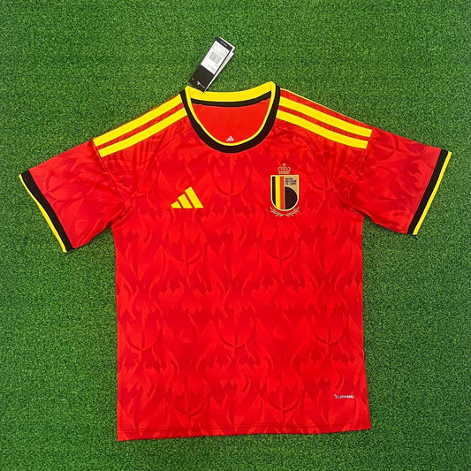 Belgium 25/26 Orange/Yellow World Cup Home Jersey