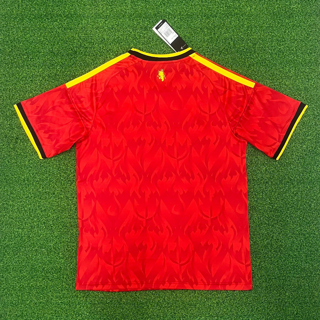 Belgium 25/26 Orange/Yellow World Cup Home Jersey